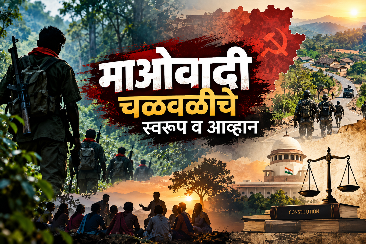 माओवादी चळवळीचे स्वरूप व आव्हान