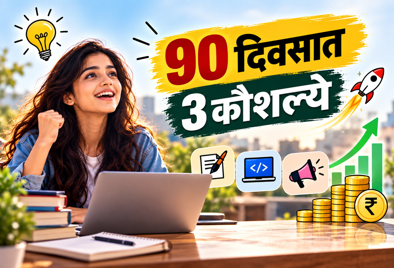 Learn 3 Skills in 90 Days and Earn Your First ₹10,000: Without Any Investment